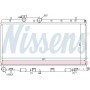 67708 NISSENS Радіатор охолодження двигуна