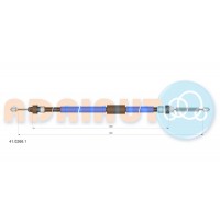 41.0266.1 ADRIAUTO Тросик, cтояночный тормоз