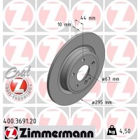 400.3691.20 ZIMMERMANN Гальмівний диск