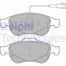 LP2220 DELPHI Комплект гальмівних колодок дисковий гальм