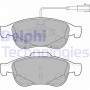 LP2220 DELPHI Комплект гальмівних колодок дисковий гальм