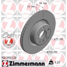 150.2921.20 ZIMMERMANN Гальмівний диск