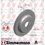 400.3663.52 ZIMMERMANN Гальмівний диск