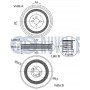 520387 RUVILLE Ремінний шків колінчастий вал