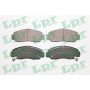 05P1071 LPR Комплект гальмівних колодок дисковий гальм