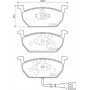 P 85 137 BREMBO Комплект гальмівних колодок дисковий гальм
