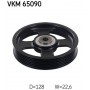 VKM 65090 SKF Паразитный / ведущий ролик, Поліклиновий ремінь