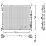 DRM17055 DENSO Радіатор охолодження двигуна