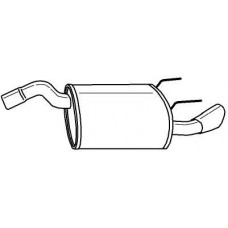 41675 SIGAM Глушник вихлопних газів кінцевий