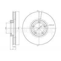 23-0459 METELLI Гальмівний диск