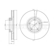 23-0459 METELLI Гальмівний диск