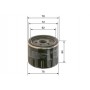 F 026 407 302 BOSCH Масляний фільтр