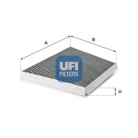 54.133.00 UFI Фільтр повітря у внутрішньому просторі