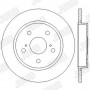 562599JC JURID Гальмівний диск
