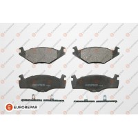 1617248080 EUROREPAR Комплект гальмівних колодок дисковий гальм