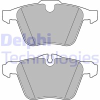 LP2766 DELPHI Комплект гальмівних колодок дисковий гальм