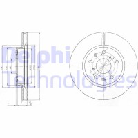 BG4093C DELPHI Гальмівний диск