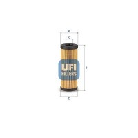 25.269.00 UFI Масляний фільтр