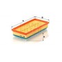 C 3088/1 MANN-FILTER Повітряний фільтр