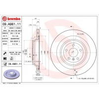 09.A961.11 BREMBO Гальмівний диск