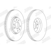 562622JC-1 JURID Гальмівний диск