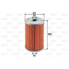 587911 VALEO Паливний фільтр
