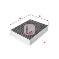 S 4226 CA SOFIMA Фільтр повітря у внутрішньому просторі