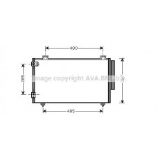 TO5286D AVA QUALITY COOLING Конденсатор кондиціонера