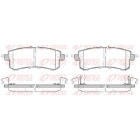 1447.02 REMSA КомплеК т гальмівних колодок, дискове гальмо