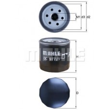 OC 977/1 MAHLE Масляний фільтр