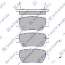 SP4063 Hi-Q Комплект гальмівних колодок дисковий гальм SP4063 Hi-Q Комплект гальмівних колодок дисковий гальм
