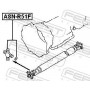 ASN-R51F FEBEST Шарнір продольний вал