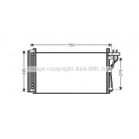 HY5184D AVA QUALITY COOLING Конденсатор кондиціонера