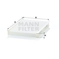 CU 2629 MANN-FILTER Фільтр повітря у внутрішньому просторі