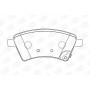 573288CH CHAMPION Комплект гальмівних колодок дисковий гальм