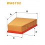 WA6702 WIX FILTERS Повітряний фільтр