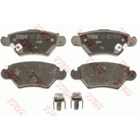 GDB1471 TRW Комплект гальмівних колодок дисковий гальм