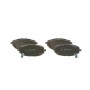 0 986 494 676 BOSCH Комплект гальмівних колодок дисковий гальм