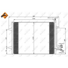 35904 NRF Конденсатор кондиціонера