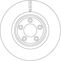 DF6223S TRW Гальмівний диск