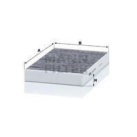 CUK 25 044 MANN-FILTER Фільтр повітря у внутрішньому просторі