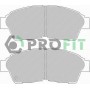 5000-0867 PROFIT Комплект гальмівних колодок дисковий гальм