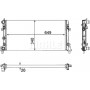 CR 1096 000P MAHLE Радіатор охолодження двигуна