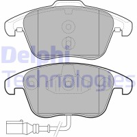LP2110 DELPHI Комплект гальмівних колодок дисковий гальм