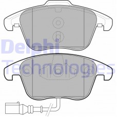 LP2110 DELPHI Комплект гальмівних колодок дисковий гальм