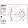 09.8137.21 BREMBO Гальмівний диск