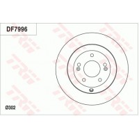 DF7996 TRW Гальмівний диск