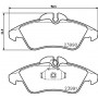 8DB 355 014-481 HELLA PAGID Комплект гальмівних колодок дисковий гальм