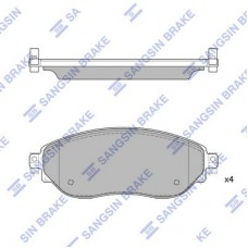 SP4262 Hi-Q Комплект гальмівних колодок дисковий гальм