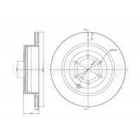 800-1348C CIFAM Гальмівний диск